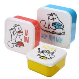 Lot de 3 boîtes repas Simon's Cat©