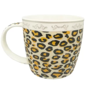 Mug en porcelaine décor Guépard
